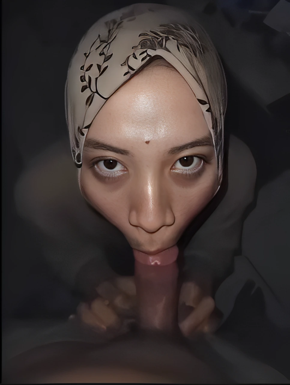 Tante Cantik di Paksa Blowjob 